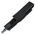 The Condor Baton Pouch in black is a nylon holster with Velcro flap, MOLLE compatible for law enforcement use, and fits a small metal flashlight or tool; shown on a white background.