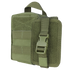 The Condor Rip-Away EMT Pouch Lite in MultiCam Black features MOLLE straps, a carrying handle, and a side-release buckle for secure closure—perfect for military or law enforcement use.