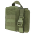 The Condor Rip-Away EMT Pouch Lite in MultiCam Black features MOLLE straps, a carrying handle, and a side-release buckle for secure closure—perfect for military or law enforcement use.