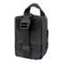 The Condor Rip-Away EMT Pouch Lite is a compact black pouch with a buckle closure, front MOLLE webbing, and top handle—perfect for military or bushcraft applications.