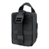 The Condor Rip-Away EMT Pouch Lite is a compact black pouch with a buckle closure, front MOLLE webbing, and top handle—perfect for military or bushcraft applications.