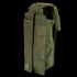 The Condor Single Flashbang Pouch is an olive green tactical nylon pouch with a top flap, snap closure strap, and front webbing, designed to carry small gear or accessories.