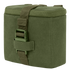 Condor Binocular Pouch in Olive Drab features a rectangular fabric design with a top zipper, side clip buckle, and adjustable strap.