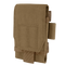The Condor Tech Sheath Plus in Coyote Brown is a durable tactical pouch featuring a front flap, stitched details, and an external side loop attachment. Now on SALE.