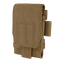 The Condor Tech Sheath Plus in Coyote Brown is a durable tactical pouch featuring a front flap, stitched details, and an external side loop attachment. Now on SALE.