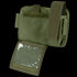 The Condor Annex Admin Pouch in olive green features a transparent plastic window, velcro closure, and multiple compartments for organized storage.