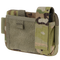The Condor Annex Admin Pouch in Scorpion OCP features a front flap, hook-and-loop closure, and MOLLE webbing on the back for secure attachment.