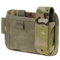 The Condor Annex Admin Pouch in Scorpion OCP features a front flap, hook-and-loop closure, and MOLLE webbing on the back for secure attachment.