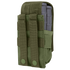 The Condor Single M14 Mag Pouch Gen II is a green pouch with MOLLE straps and snap closures on the back, designed to securely hold one magazine.