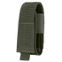 The Condor Universal TQ Pouch is an olive green tactical nylon pouch with reinforced stitching and a flap closure, designed for carrying tools or accessories.