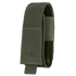 The Condor Universal TQ Pouch is an olive green tactical nylon pouch with reinforced stitching and a flap closure, designed for carrying tools or accessories.