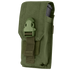 Condor Universal Rifle Mag Pouch in Olive Drab with a top flap, buckle closure, and strap, holding a partially visible magazine on the right side.