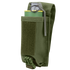 A green Condor Universal Rifle Mag Pouch holds a grenade, with its pull ring and safety lever visible at the top.