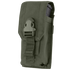 The Condor Universal Rifle Mag Pouch is a green tactical nylon pouch with a flap closure, secured by a plastic buckle and strap; often used in bushcraft and law enforcement, it holds a rifle mag partially visible at the top.