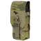 The Condor Universal Rifle Mag Pouch in Scorpion OCP features a camouflage pattern, buckle closure, and holds a partially visible magazine.