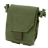 The Condor Micro Dump Pouch in Olive Drab is a compact tactical pouch featuring a flap cover, Velcro closure, and side drawstring adjusters.