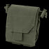 The Condor Micro Dump Pouch in Ranger Green features a hook-and-loop front flap, side drawstrings, and reinforced stitching, providing compact storage for tactical operators to carry small gear or accessories.