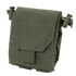 The Condor Micro Dump Pouch in Ranger Green features a hook-and-loop front flap, side drawstrings, and reinforced stitching, providing compact storage for tactical operators to carry small gear or accessories.
