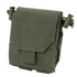 The Condor Micro Dump Pouch in Ranger Green features a hook-and-loop front flap, side drawstrings, and reinforced stitching, providing compact storage for tactical operators to carry small gear or accessories.