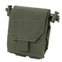 The Condor Micro Dump Pouch in Ranger Green features a hook-and-loop front flap, side drawstrings, and reinforced stitching, providing compact storage for tactical operators to carry small gear or accessories.