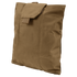 The Condor Micro Dump Pouch is a tan, rectangular pouch with a flap and Velcro closure, made of durable fabric for compact storage—ideal for tactical use.