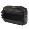 The Condor Compact Utility Pouch in MultiCam Black features zippered compartments and a front Velcro patch, shown against a white background.