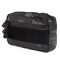 The Condor Compact Utility Pouch in MultiCam Black features zippered compartments and a front Velcro patch, shown against a white background.