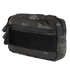 The Condor Compact Utility Pouch in MultiCam Black features zippered compartments and a front Velcro patch, shown against a white background.