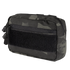 The Condor Compact Utility Pouch in MultiCam Black features zippered compartments and a front Velcro patch, shown against a white background.