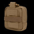 The Condor Dip Pouch is a compact, tan tactical pouch crafted from durable fabric, featuring a front strap and top loop for easy attachment—ideal for law enforcement or first responders—shown against a white background.