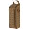 The Condor Field Pouch | SALE in coyote brown features a handle, zippered closure, and laser-cut MOLLE webbing on the front, standing upright on a plain background.