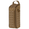 The Condor Field Pouch | SALE in coyote brown features a handle, zippered closure, and laser-cut MOLLE webbing on the front, standing upright on a plain background.
