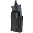 The Condor Single Kangaroo Mag Pouch Gen II is a black nylon pouch with a flap closure and vertical strap, designed to hold a rifle magazine—perfect for law enforcement or range use.
