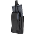 The Condor Single Kangaroo Mag Pouch Gen II is a black nylon pouch with a flap closure and vertical strap, designed to hold a rifle magazine—perfect for law enforcement or range use.