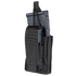 The Condor Single Kangaroo Mag Pouch Gen II is a black nylon pouch with a flap closure and vertical strap, designed to hold a rifle magazine—perfect for law enforcement or range use.