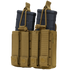 The Condor Double Kangaroo Mag Pouch Gen II in Scorpion OCP securely holds two rifle magazines with adjustable retention straps and flapped covers.