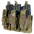 The Condor Triple Kangaroo Mag Pouch Gen II in Scorpion OCP securely holds three rifle magazines—perfect for everyday carry or range use.