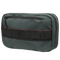 The Condor Tech Pouch features dark green fabric, a black zipper, black webbing, and a red stitched detail—perfect for EDC or tactical use by military and law enforcement professionals.