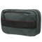 The Condor Tech Pouch features dark green fabric, a black zipper, black webbing, and a red stitched detail—perfect for EDC or tactical use by military and law enforcement professionals.