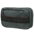 The Condor Tech Pouch features dark green fabric, a black zipper, black webbing, and a red stitched detail—perfect for EDC or tactical use by military and law enforcement professionals.