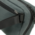 Close-up of the Condor Tech Pouch in dark green fabric, perfect for EDC or the range, featuring a black zipper, black strap, and silver hardware on one corner.