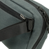Close-up of the Condor Tech Pouch in dark green fabric, perfect for EDC or the range, featuring a black zipper, black strap, and silver hardware on one corner.
