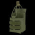 Condor Narcan Pouch in Olive Drab with MOLLE webbing and elastic retention strap, designed for carrying Narcan or similar items.