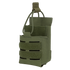 Condor Narcan Pouch in Olive Drab with MOLLE webbing and elastic retention strap, designed for carrying Narcan or similar items.