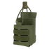 Condor Narcan Pouch in Olive Drab with MOLLE webbing and elastic retention strap, designed for carrying Narcan or similar items.