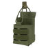 Condor Narcan Pouch in Olive Drab with MOLLE webbing and elastic retention strap, designed for carrying Narcan or similar items.
