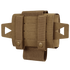 The Condor Micro TK Pouch Gen II is a tan military tactical belt pouch with MOLLE straps, snap buttons, and a main compartment for attachment to gear or backpacks.