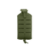 The Condor LACE Phone Pouch, in olive green, features laser-cut slots, a top buckle closure, and a bottom drawstring. It's shown against a plain white background.