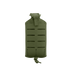 The Condor LACE Phone Pouch is olive green with horizontal slits, a top buckle strap, and a bottom drawstring closure, shown against a plain white background.