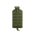 The Condor LACE Phone Pouch is olive green with horizontal slits, a top buckle strap, and a bottom drawstring closure, shown against a plain white background.